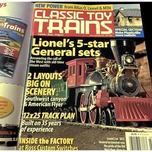 Classic Toy Trains July 2006 Lionels 5 Star Sets Plasticville More Realistic